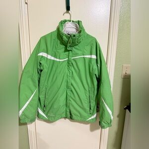 Columbia Green Puffer Jacket